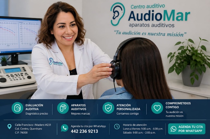 Consultorio de AudioMar y atención auditiva